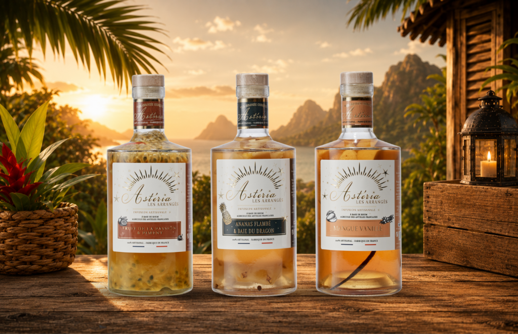 rhums arrangés artisanaux 